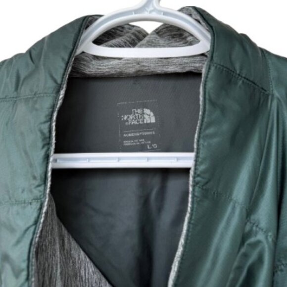 The North Face long Pseudio jacket grey/green women's size L - Picture 5 of 7